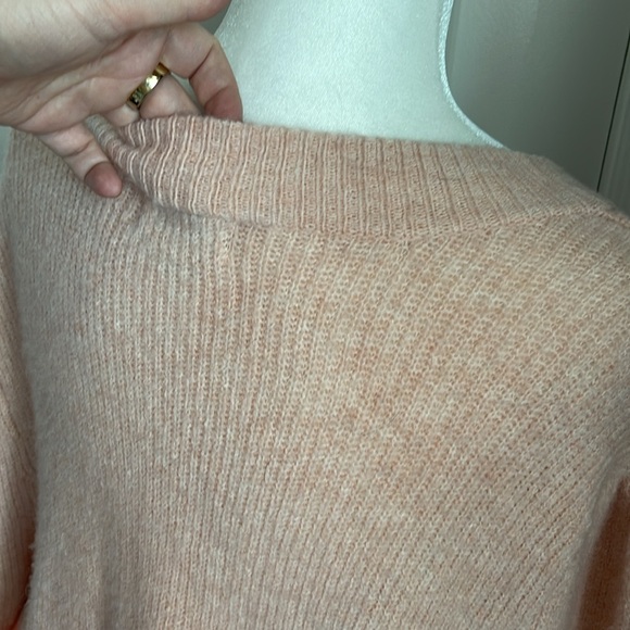 Ava & Viv Cozy Oversized Colorblock Sweater - Size 2X - Picture 3 of 5